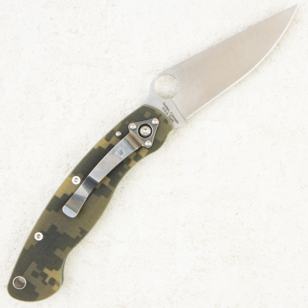 Нож Spyderco Military, CPM S30V, G10 Camo, C36GPCMO Нож Spyderco Military, CPM S30V, G10 Camo, C36GPCMO