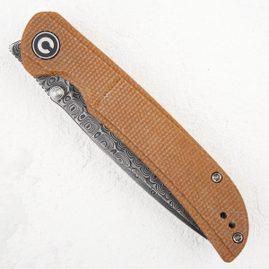 Нож CIVIVI Imperium, Damascus, Micarta Brown, C2107DS-1 Нож CIVIVI Imperium, Damascus, Micarta Brown, C2107DS-1