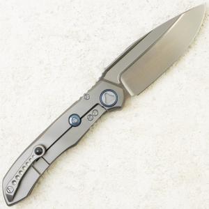 Нож Microtech Anax, M390, Titanium/Carbon Fiber Black Inlay, 190C-4 Нож Microtech Anax, M390, Titanium/Carbon Fiber Black Inlay, 190C-4