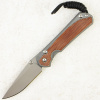 Нож Chris Reeve Small Sebenza 31 Inlay, Glass Blasted CPM MagnaCut, Titanium/Natural Canvas Micarta Handle, S31-1660 Нож Chris Reeve Small Sebenza 31 Inlay, Glass Blasted CPM MagnaCut, Titanium/Natural Canvas Micarta Handle, S31-1660