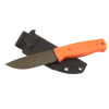 Нож HOT Knife Hoot, Cerakote OD Green, D2, G10 Orange Handle, Kydex