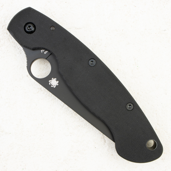Нож Spyderco Military C36GPBK, CPM S30V, G10 Black - складной туристические ножи из стали