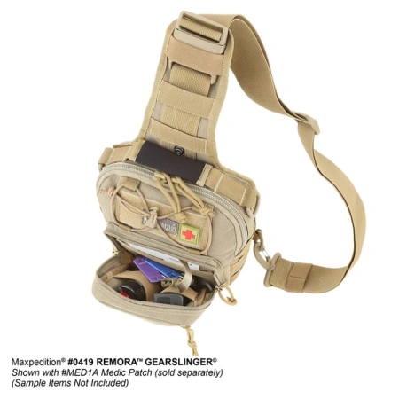 Тактический рюкзак MAXPEDITION Remora Gearslinger 5,2L, Khaki, 0419K