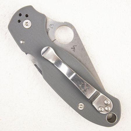 Нож Spyderco Para 3, Maxamet, G10 Gray, C223GPDGY Нож Spyderco Para 3, Maxamet, G10 Gray, C223GPDGY