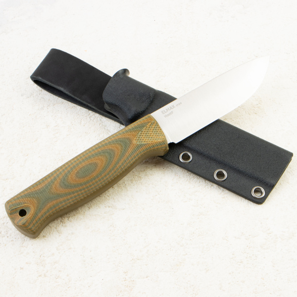 Нож OWL Hoot F, Elmax Cryo, G10 Sand/Olive, Kydex, OWL-1121311051