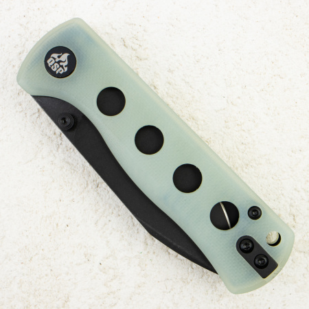 Нож QSP Canary Folder, 14C28N, Jade G10 Handle, QS150-E2