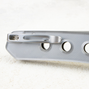 Нож CIVIVI Vision FG with Thumb Stud, Satin Nitro-V, Polished Clear Lexan Handle, C22036-7 Нож CIVIVI Vision FG with Thumb Stud, Satin Nitro-V, Polished Clear Lexan Handle, C22036-7