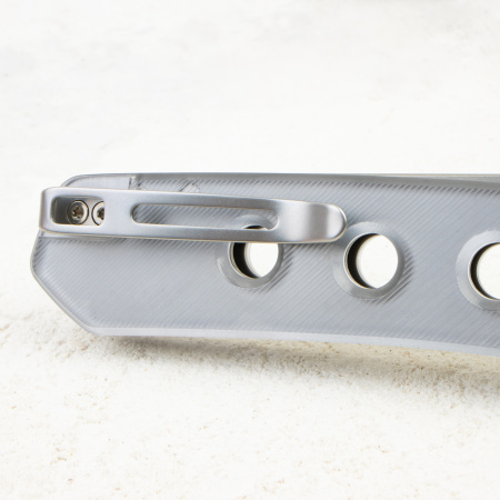 Нож CIVIVI Vision FG with Thumb Stud, Satin Nitro-V, Polished Clear Lexan Handle, C22036-7 Нож CIVIVI Vision FG with Thumb Stud, Satin Nitro-V, Polished Clear Lexan Handle, C22036-7