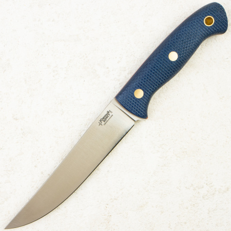 Нож Южный Крест Meat Master, CPR, Micarta Blue, Насечка