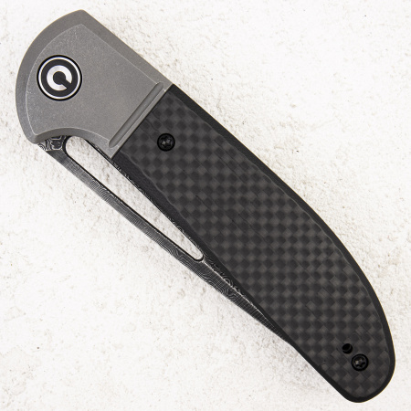 Нож CIVIVI Trailblazer XL, Damascus, G10/Carbon Black, C2101DS-1