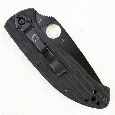 Нож Spyderco Tenacious, 8Cr13MoV, G10 Black, C122GBBKP Нож Spyderco Tenacious, 8Cr13MoV, G10 Black, C122GBBKP