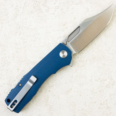 Нож Petrified Fish Victor, К110, Satin, Micarta Blue Handle, PFP03BMP Нож Petrified Fish Victor, К110, Satin, Micarta Blue Handle, PFP03BMP
