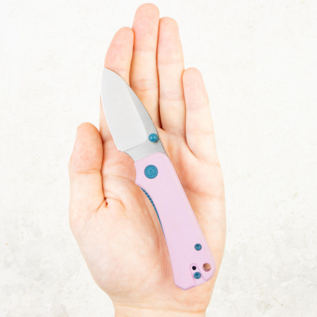 Нож CIVIVI Baby Banter, Satin Nitro-V, G10 Pink Handle, C19068S-10