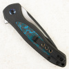 Нож WE Knife Button Lock Kitefin, CPM 20CV, Carbon Fiber / Black Titanium Handle - купить в интернет-магазине Blademan