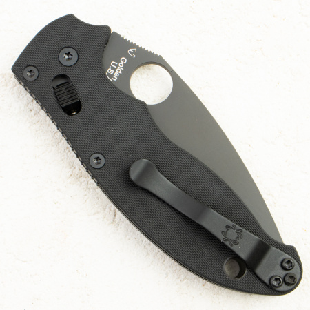 Нож Spyderco Manix 2,CPM S30V, G-10 Black, C101GPBBK2 Нож Spyderco Manix 2,CPM S30V, G-10 Black, C101GPBBK2