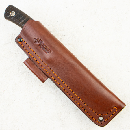 Нож Южный Крест Траппер, Convex, Elmax, Micarta Койот, Насечка, 255.2350.Elmax.K