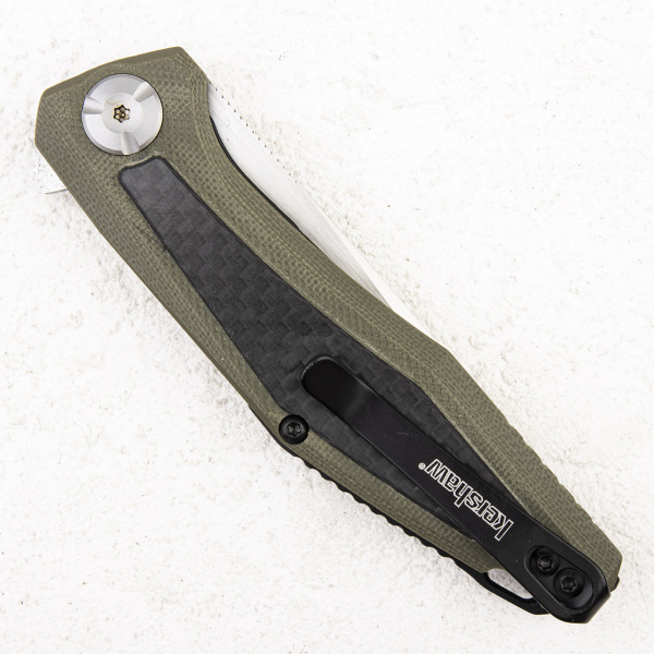 Нож Kershaw Atmos, 8Cr13MoV, G10/Carbon Olive, 4037OL