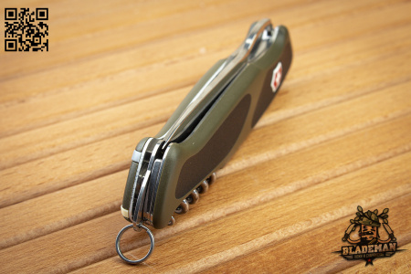 Нож перочинный Victorinox RangerGrip 61 Green/Black - купить в интернет-магазине Blademan