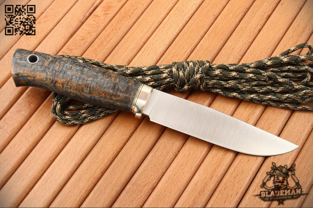 Южный Крест - Компаньон, Карельская береза Антрацит, M390 - купить в интернет-магазине Blademan