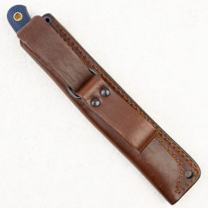 Нож Южный Крест Slender M, CPR, Микарта Синяя, Насечка Нож Южный Крест Slender M, CPR, Микарта Синяя, Насечка - купить в интернет-магазине Blademan