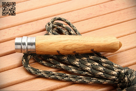 Нож Opinel №8 Animalia, Нержавеющая сталь, Дуб, Гравировка олени - купить в интернет-магазине Blademan