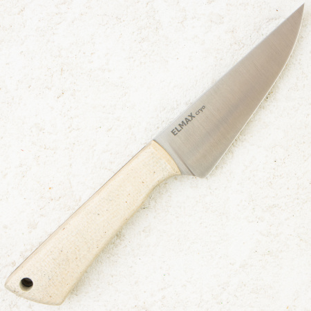 Нож OWL Pocket F, Elmax, Micarta Jeans Beige, Kydex