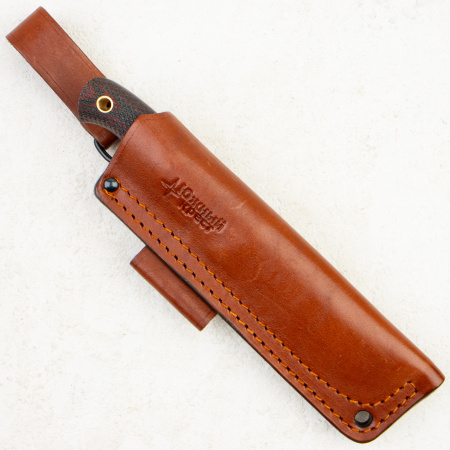 Нож Южный Крест Шершень, VG10, Конвекс, Микарта Красно-Черная, Насечка