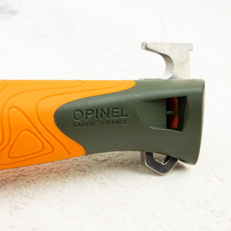 Нож Opinel №12 Explore, XC90, Plastic/Rubber Orange, 1974
