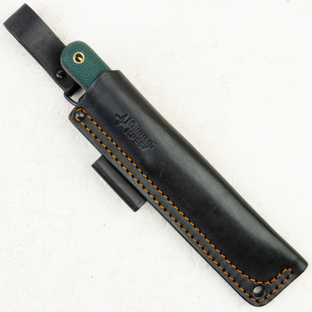 Нож Южный Крест Кефарт, VG10, Конвекс, Микарта Изумруд, Насечка