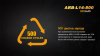 Аккумулятор 14500 Fenix ARB-L14 800mAh Аккумулятор 14500 Fenix ARB-L14 800mAh - купить в интернет-магазине Blademan