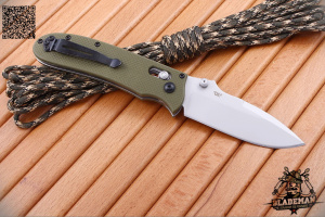 Нож Ganzo G704, зеленый - складной туристические ножи из стали