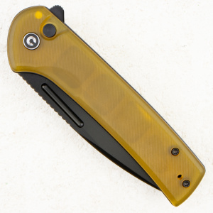 Нож CIVIVI Conspirator Flipper & Button Lock, Nitro-V, Polished Ultem Handle, C21006-6 - складной туристические ножи из стали Нож CIVIVI Conspirator Flipper & Button Lock, Nitro-V, Polished Ultem Handle, C21006-6 - складной туристические ножи из стали