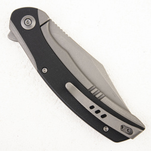 Нож WE Knife Snick, 20CV, Titanium Gray/G10 Black - складной туристические ножи из стали Нож WE Knife Snick, 20CV, Titanium Gray/G10 Black - складной туристические ножи из стали