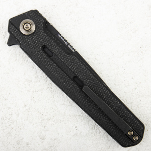 Нож WE Knife Navo, CPM 20CV, Micarta Black Canvas/Titanium - складной туристические ножи из стали Нож WE Knife Navo, CPM 20CV, Micarta Black Canvas/Titanium - складной туристические ножи из стали