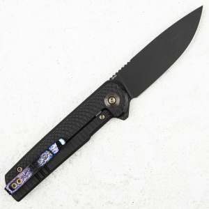 Нож WE Knife Charith, CPM 20CV, Ripple Patterned Black Titanium. LIMITED EDITION - складной туристические ножи из стали Нож WE Knife Charith, CPM 20CV, Ripple Patterned Black Titanium. LIMITED EDITION - складной туристические ножи из стали