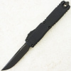 Нож Microtech Ultratech ZBP Gen III Shadow, Black, M390, Aluminum Black, 1123-1 DLCTSH, (Signature Series)