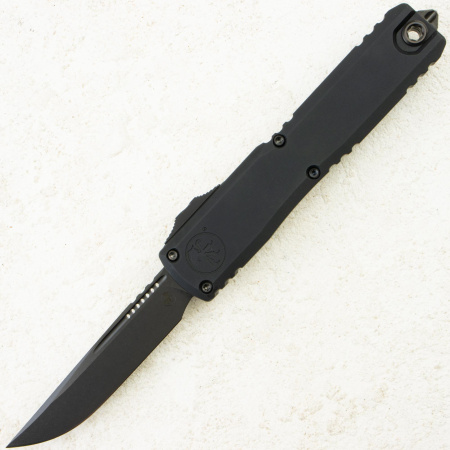 Нож Microtech Ultratech ZBP Gen III Shadow, Black, M390, Aluminum Black, 1123-1 DLCTSH, (Signature Series)