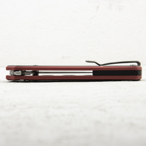 Нож QSP Swordfish Button Lock, 14C28N, G10 Black/Red - складной туристические ножи из стали Нож QSP Swordfish Button Lock, 14C28N, G10 Black/Red - складной туристические ножи из стали