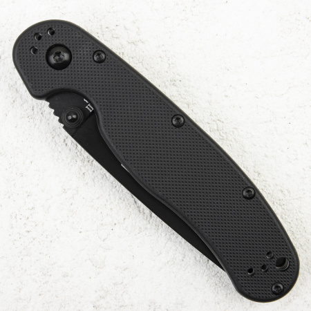 Нож Ontario Rat 2, AUS-8, Black, Black Nylon, 8861BP Нож Ontario Rat 2, AUS-8, Black, Black Nylon, 8861BP - купить в интернет-магазине Blademan