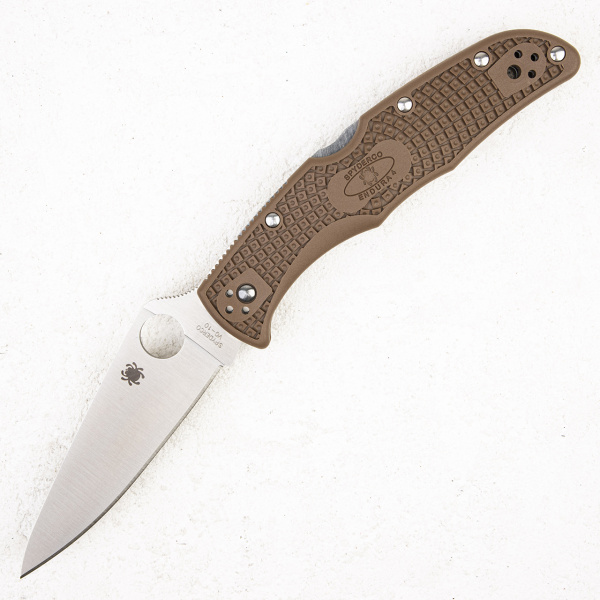 Spyderco Endura 4, VG-10, FRN Brown,