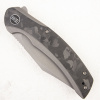 Нож WE Knife Snick, 20CV, Titanium Gray/Marble carbon - купить в интернет-магазине Blademan