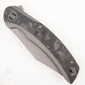 Нож WE Knife Snick, 20CV, Titanium Gray/Marble carbon - складной туристические ножи из стали Нож WE Knife Snick, 20CV, Titanium Gray/Marble carbon - складной туристические ножи из стали