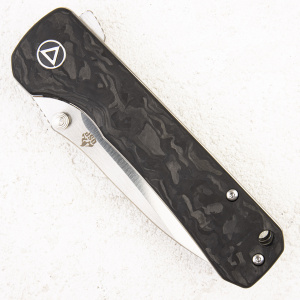 Нож QSP Hawk, CPM S35VN, Shredded Carbon fiber - складной туристические ножи из стали Нож QSP Hawk, CPM S35VN, Shredded Carbon fiber - складной туристические ножи из стали