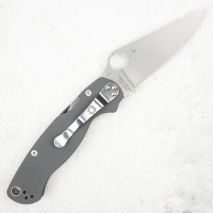 Нож Spyderco Paramilitary 2, Maxamet, G10 Dark Gray, C81GPDGY2 Нож Spyderco Paramilitary 2, Maxamet, G10 Dark Gray, C81GPDGY2