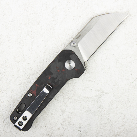 Нож QSP Penguin MINI, 14C28N, Shredded Carbon Fiber Red Нож QSP Penguin MINI, 14C28N, Shredded Carbon Fiber Red - купить в интернет-магазине Blademan