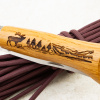 Нож Opinel №8, 12C27, Oak Wood, Гравировка олень, 2332
