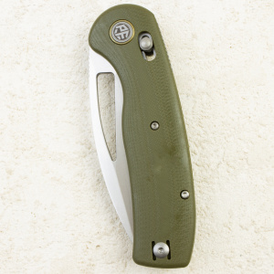 Нож Petrified Fish Viper, Stonewashed, K110, G10 Green Handle, PFP13GRW Нож Petrified Fish Viper, Stonewashed, K110, G10 Green Handle, PFP13GRW