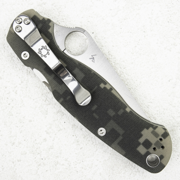 Spyderco Paramilitary 2, CPM-S45VN, G10 Digital Camo, C81GPCMO2