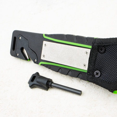 Нож Ganzo Survival Knife, 7Cr17MoV, ABS Light Green, G8012-LG