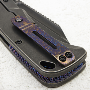 Нож QSP Rhino, M390 Black, Titanium Black - складной туристические ножи из стали Нож QSP Rhino, M390 Black, Titanium Black - складной туристические ножи из стали